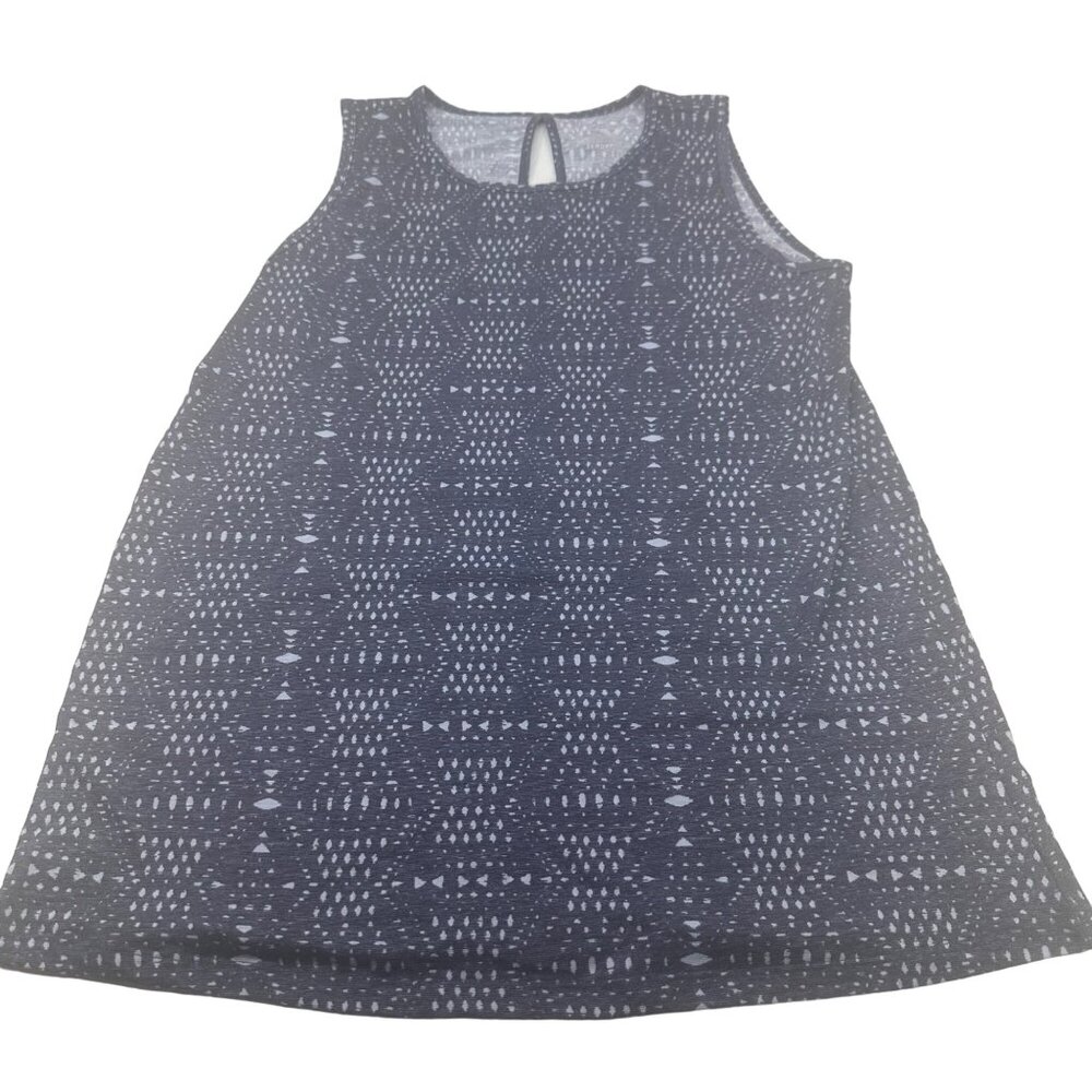 ZeroXposur Women's Size Small Top Sleeveless Patterned Gray Preowned